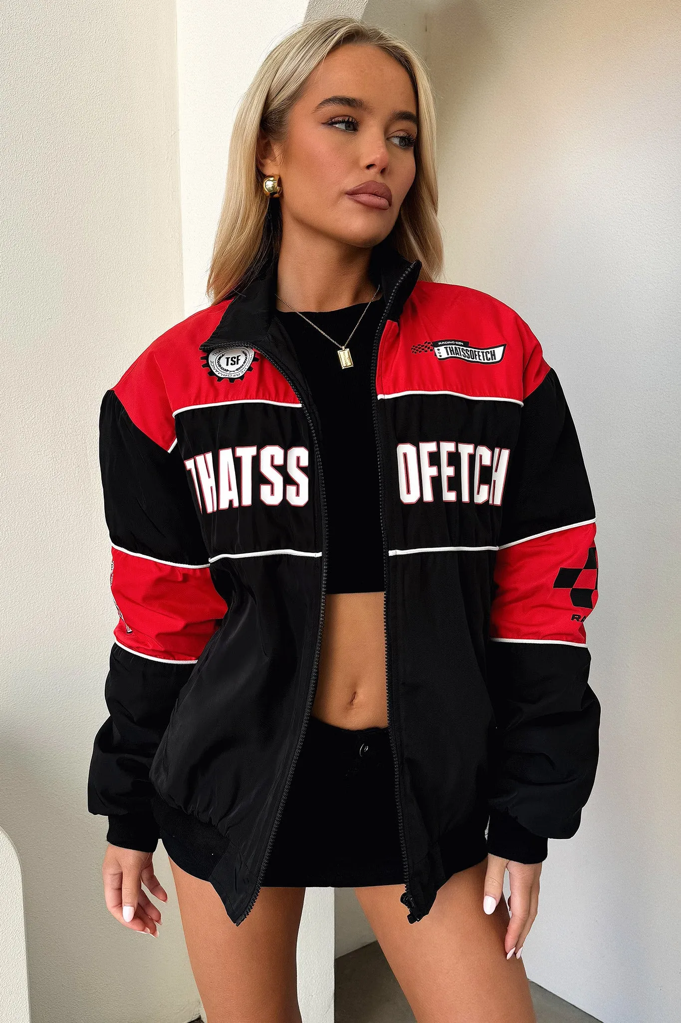 Racer Jacket - Red