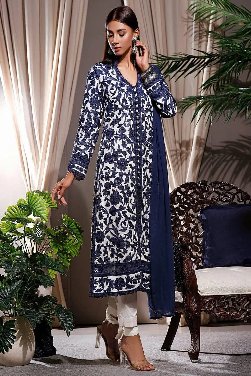 Rizwan Beyg Design - Andromeda Coat - Karandi silk - 2 Piece