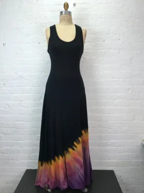 Roxy Racerback Maxi Tank Dress in Chili Pepper Drift
