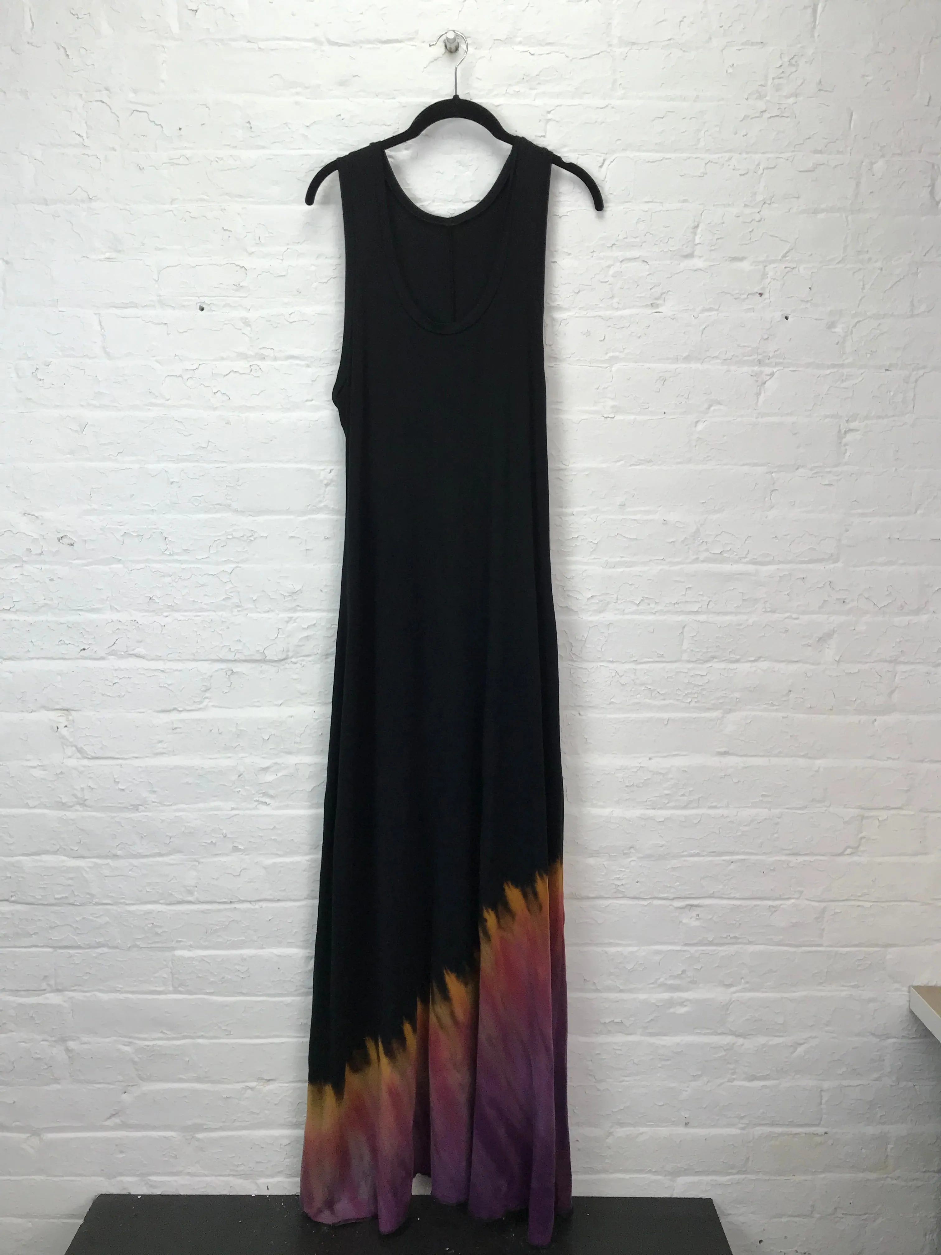 Roxy Racerback Maxi Tank Dress in Chili Pepper Drift