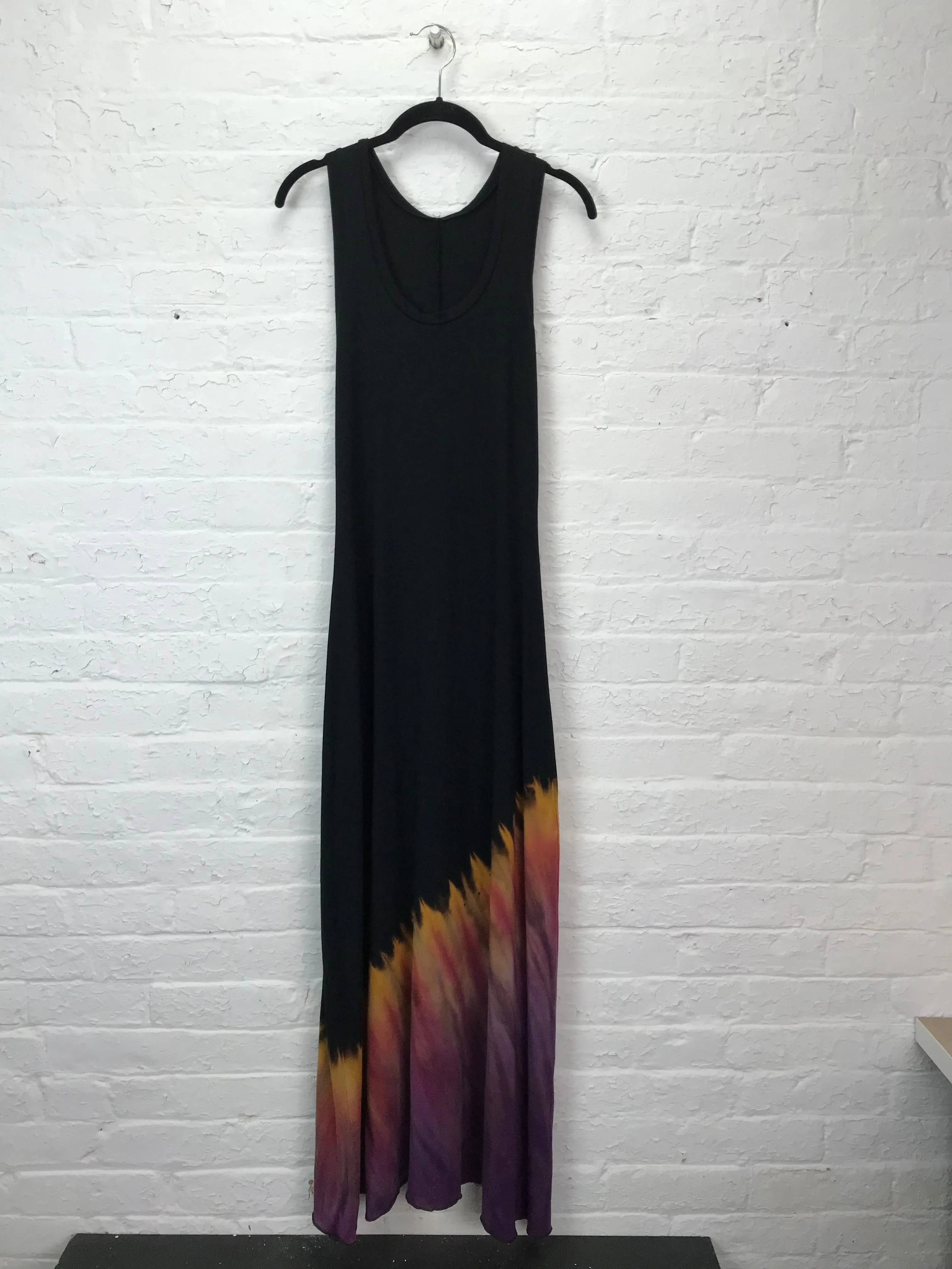 Roxy Racerback Maxi Tank Dress in Chili Pepper Drift
