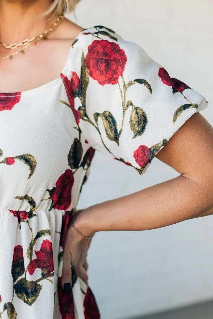 Ruby Rose Ruffle Accent Dress