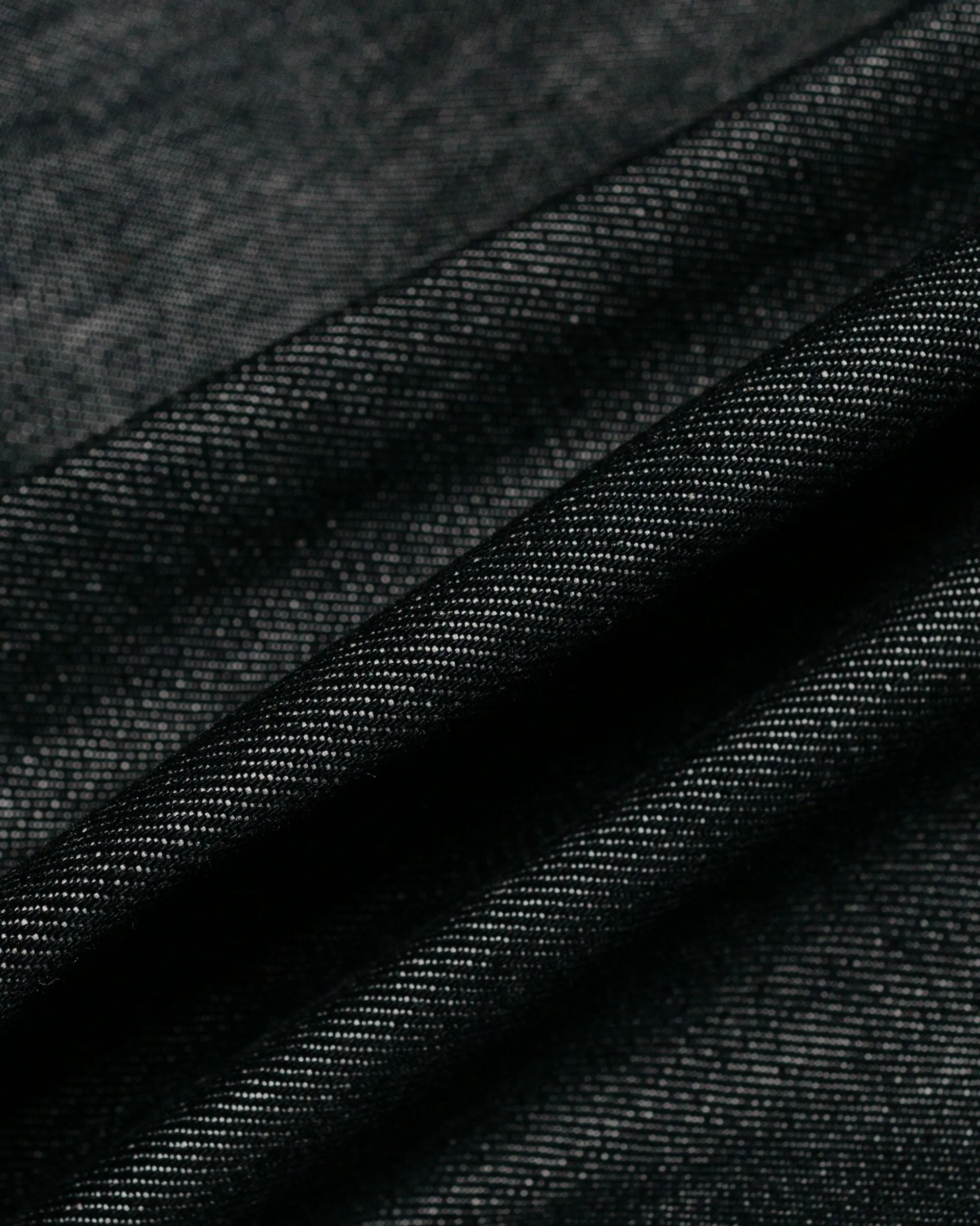 Sassafras Gardeners Jacket 13oz Slab Denim Black