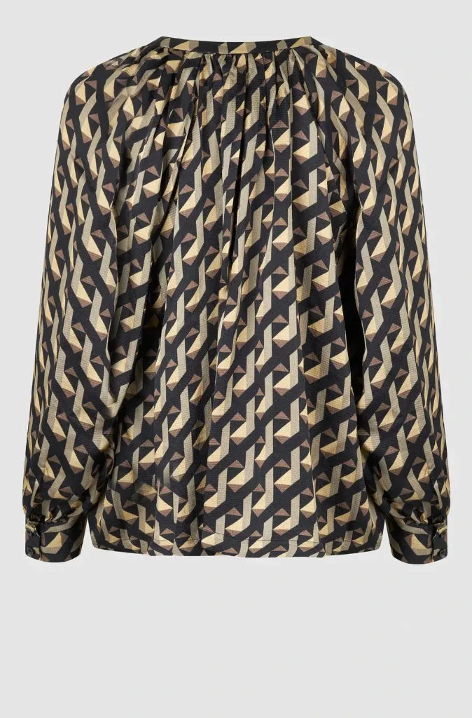 Second Female Hopi Blouse in Geo Print