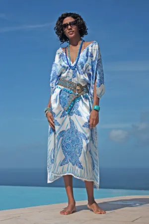Silk Lea Kaftan TURTLE