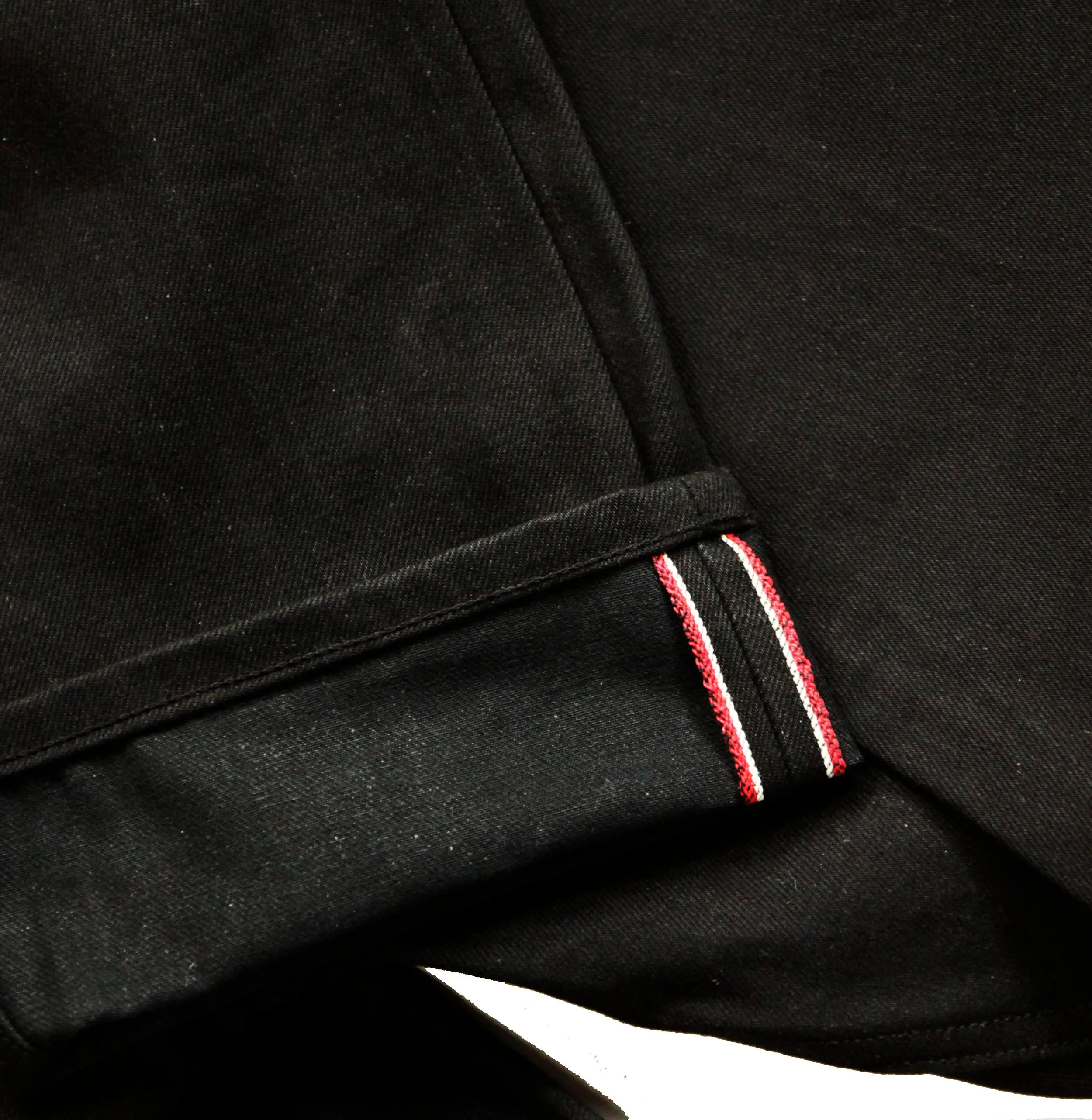 Smokestacks Black Maria Vidalia Mills 14 oz selvedge Sulphur Denim Wide Leg ** size up inch in the waist