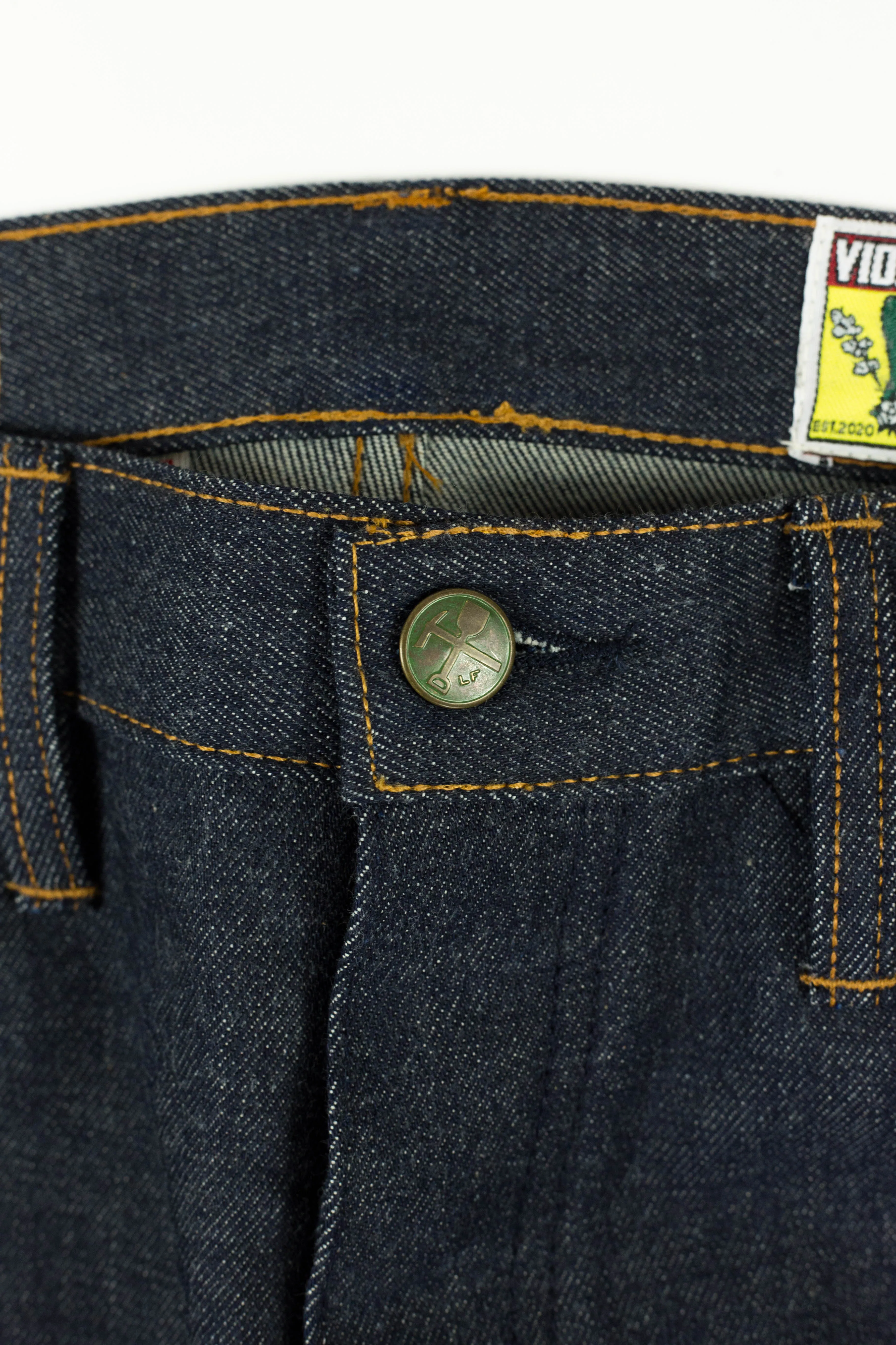 Smokestacks Vidalia Mills 14 oz Indigo selvedge