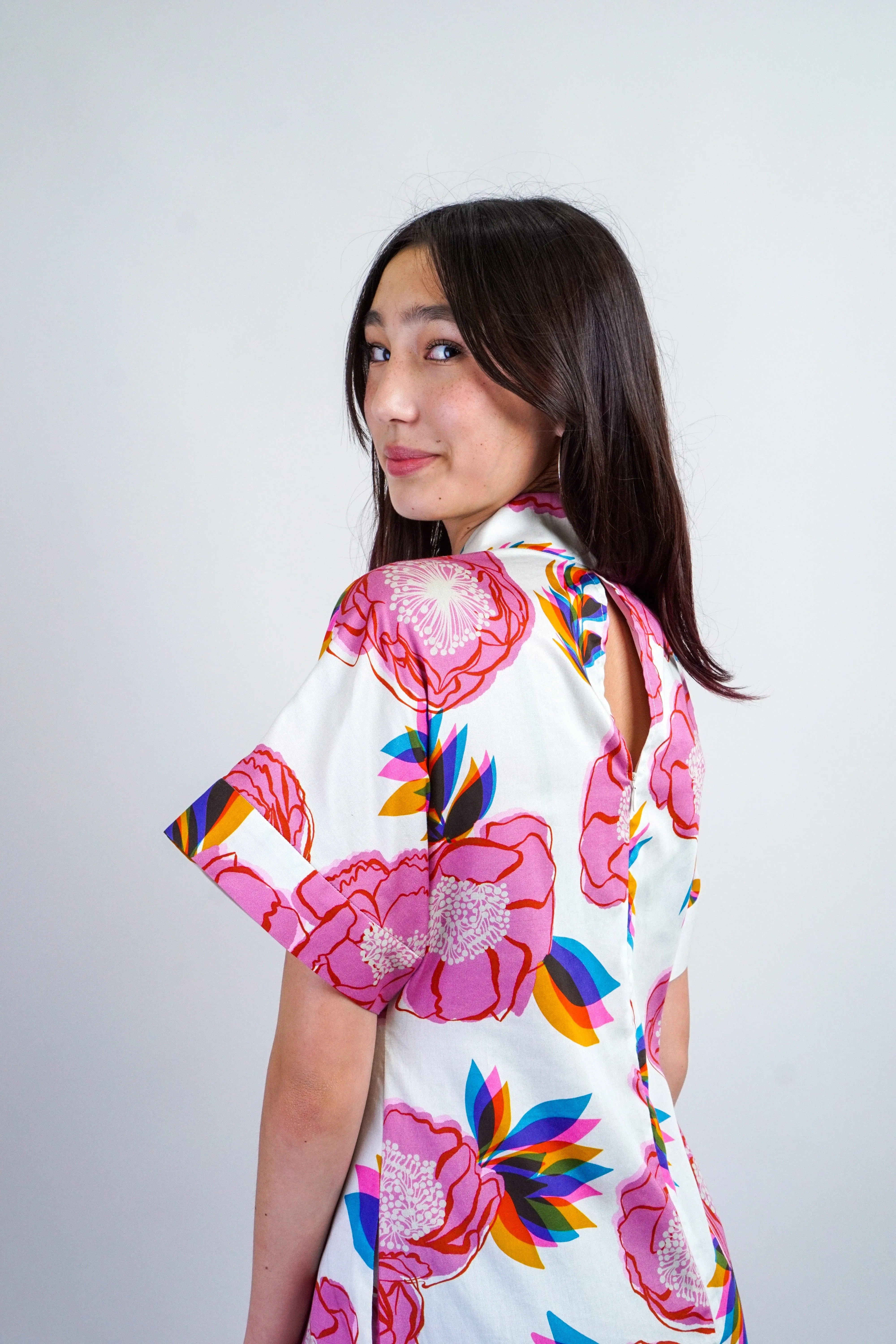 Summer Garden Kimono Kiko Maxi Dress