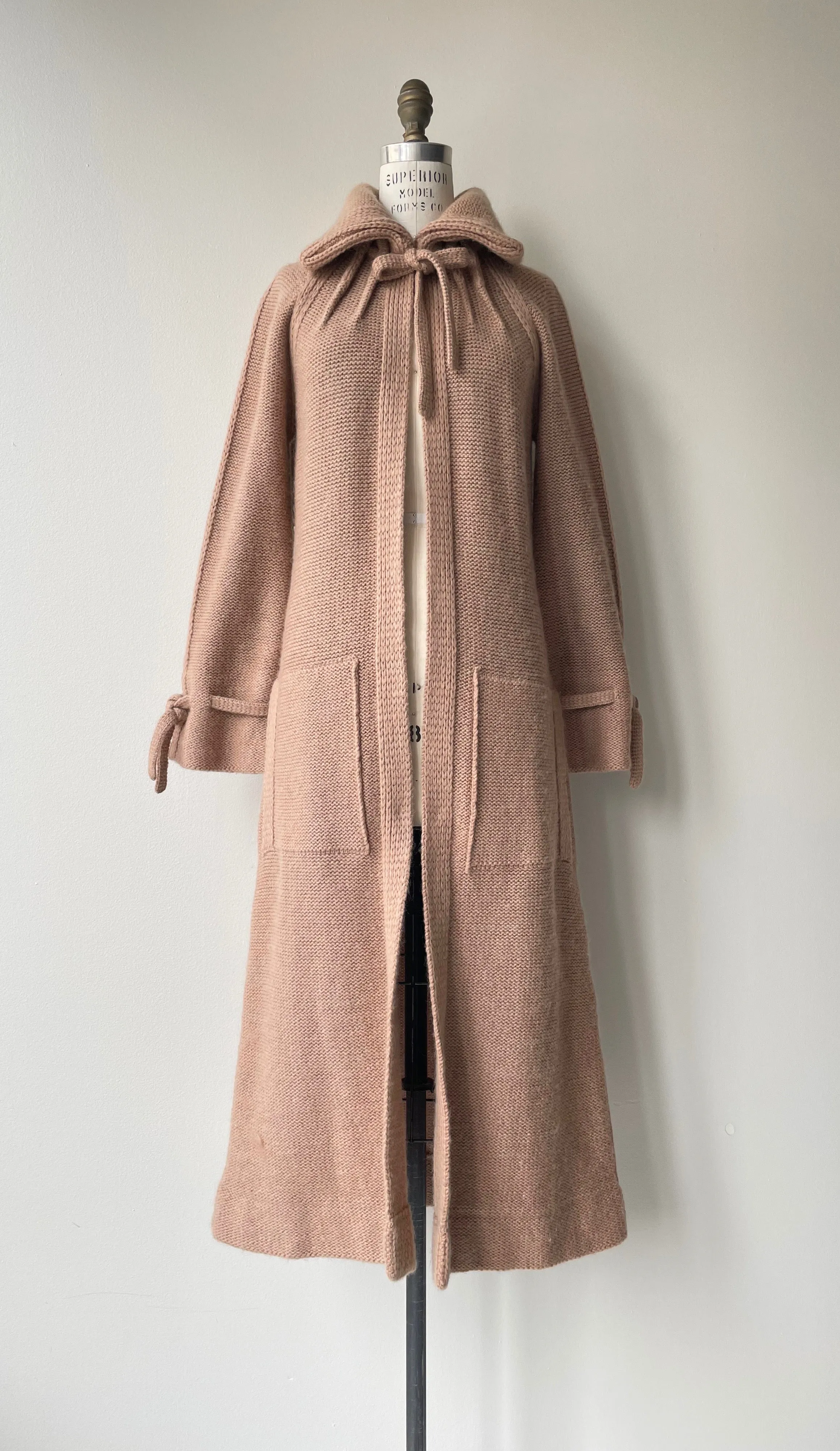 Vamp 1970s Mohair Sweater Coat