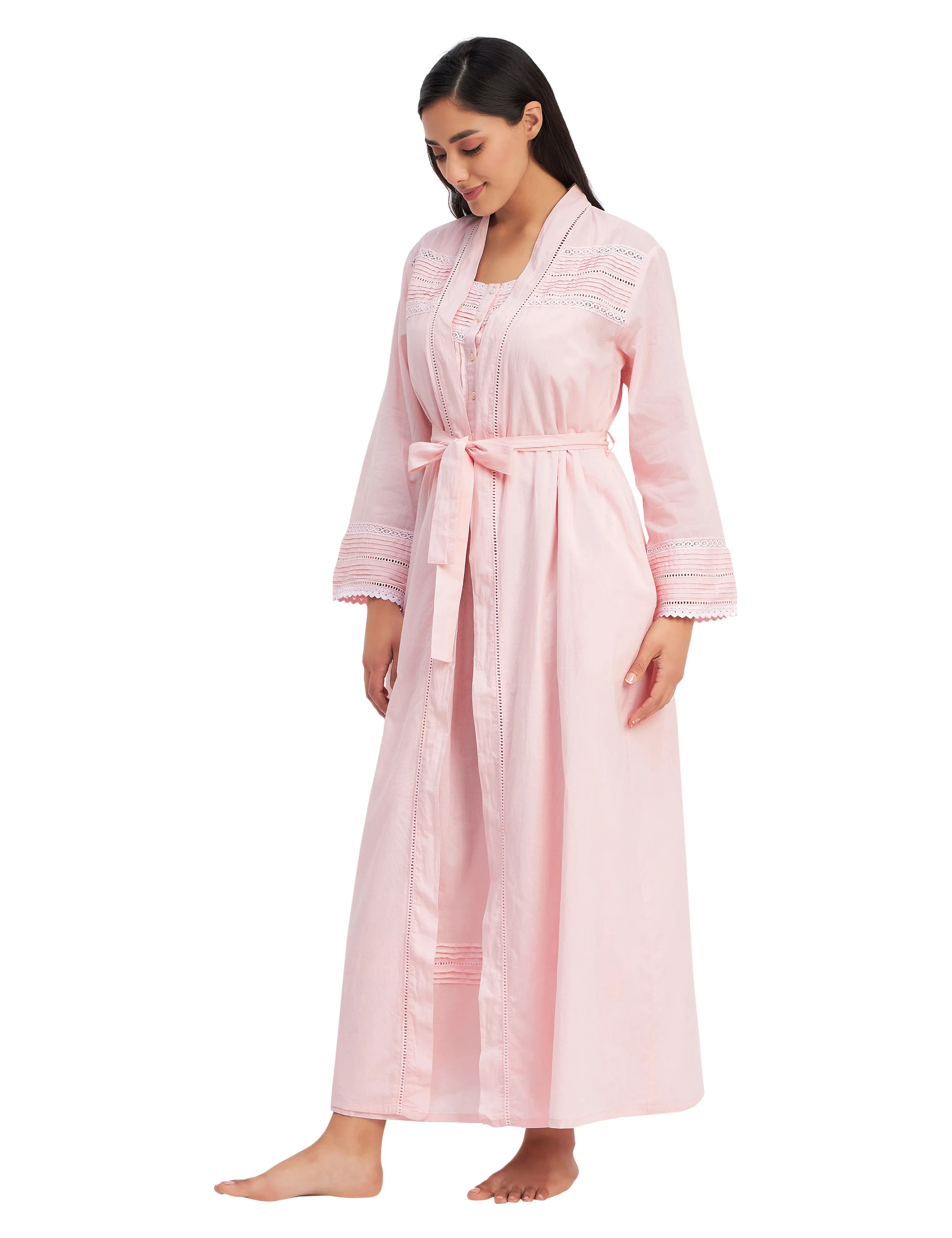 Victorian Embroidery Dress and Gown Set