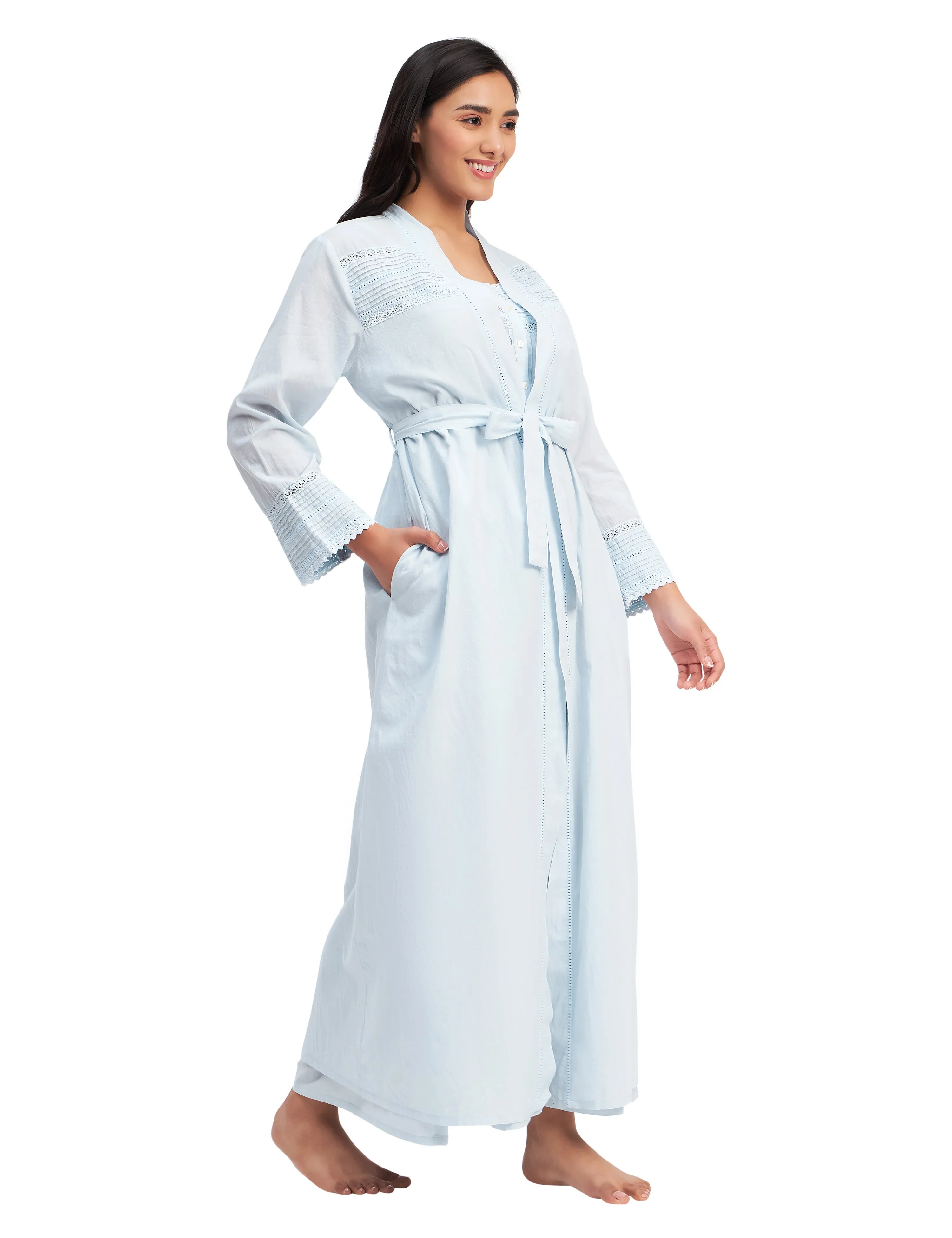 Victorian Embroidery Dress and Gown Set