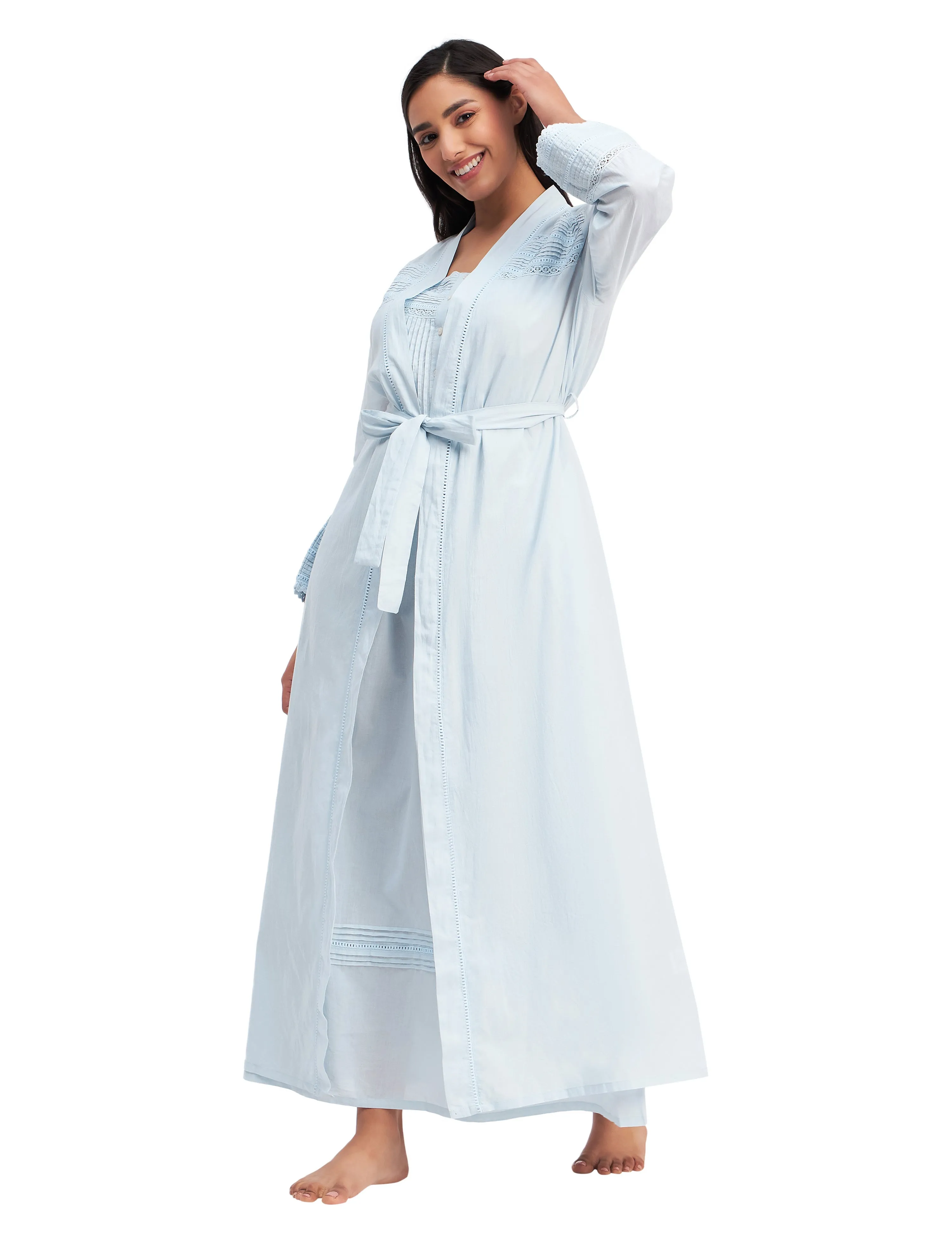 Victorian Embroidery Dress and Gown Set