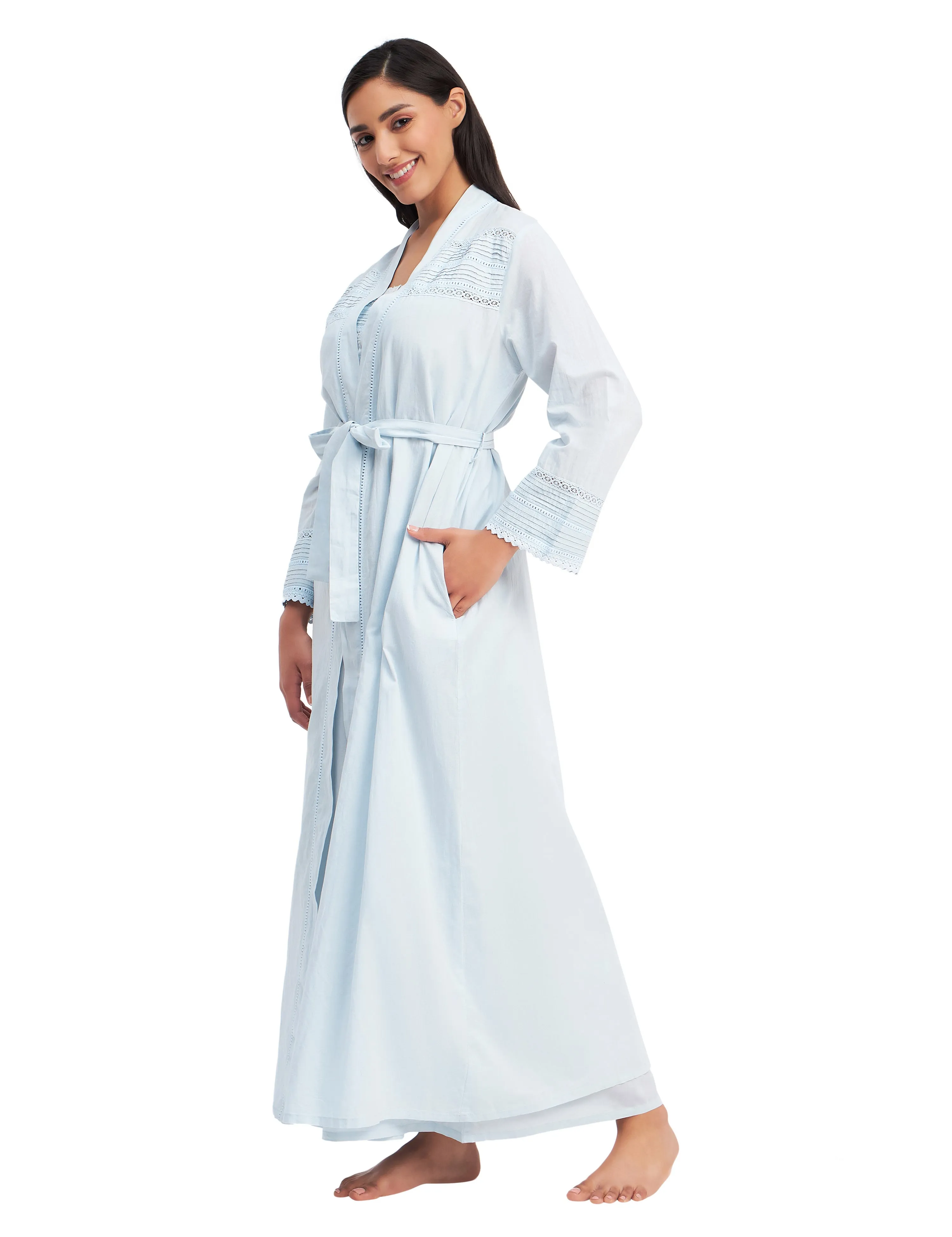 Victorian Embroidery Dress and Gown Set