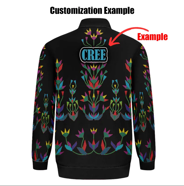 Visions of Peaceful Nights Youth Zippered Collared Lightweight Jacket