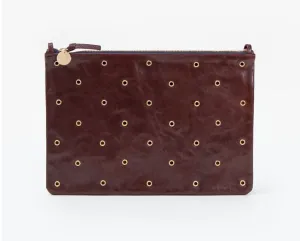 Walnut Clutch with Grommets