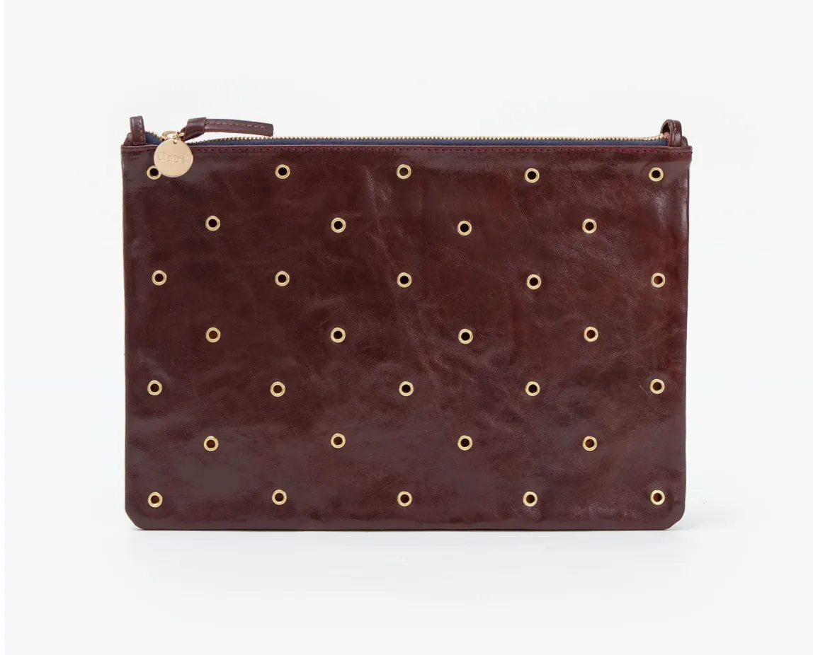 Walnut Clutch with Grommets